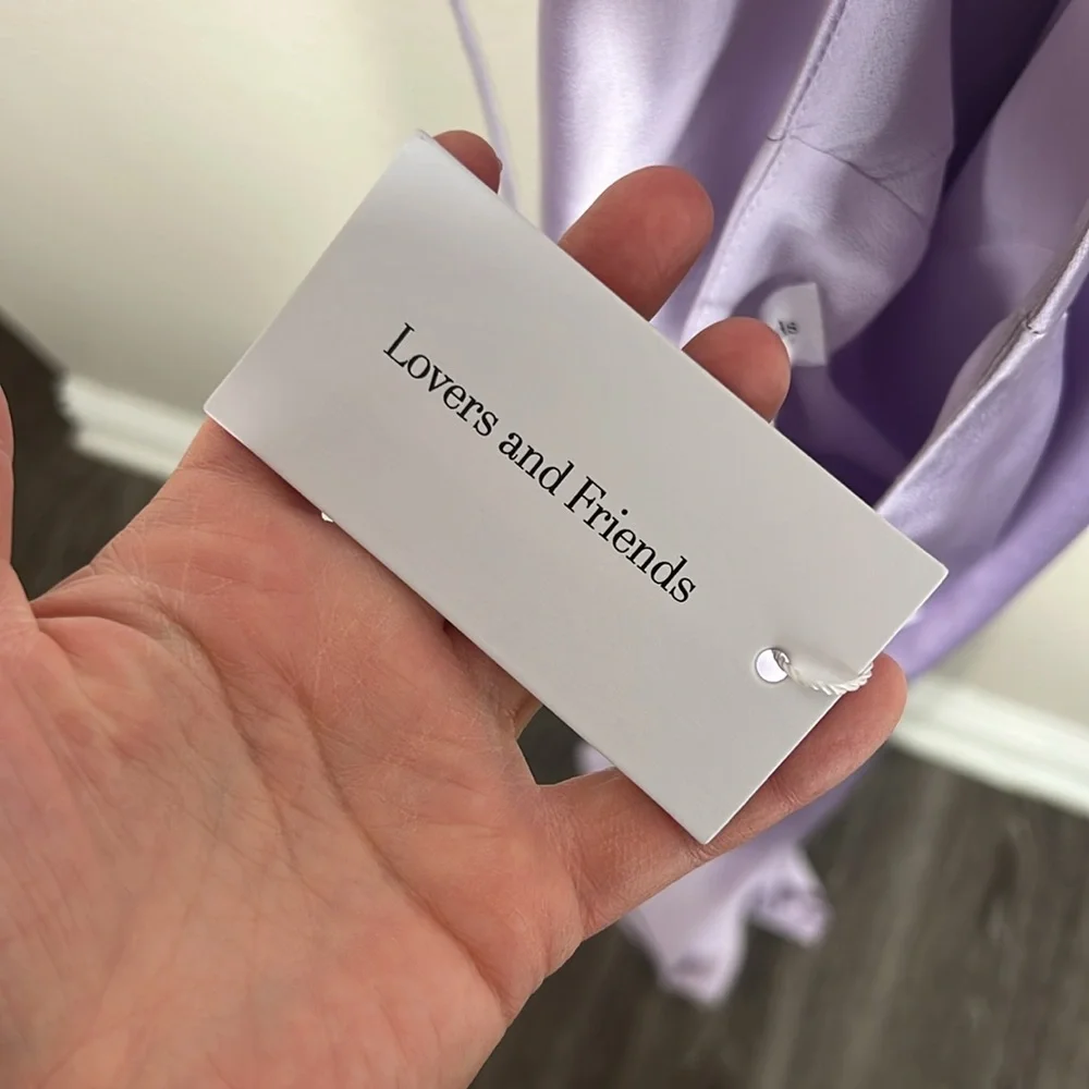 Lovers and Friends Lana Gown in Lilac Purple - Picture 7 of 8